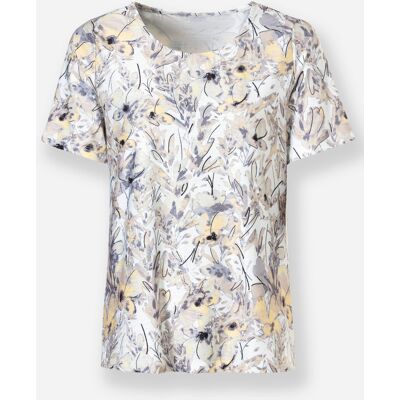 Witt Rundhalsshirt sand-ecru-bedruckt 46 female Witt Rundhalsshirt sand-ecru-bedruckt 46 female