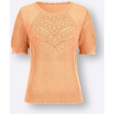 Witt Ajourpullover apricot 42 female Witt Ajourpullover apricot 42 female