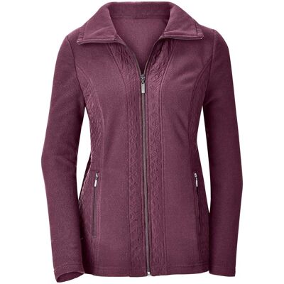 Witt Fleecejacke bordeaux 44 female Witt Fleecejacke bordeaux 44 female