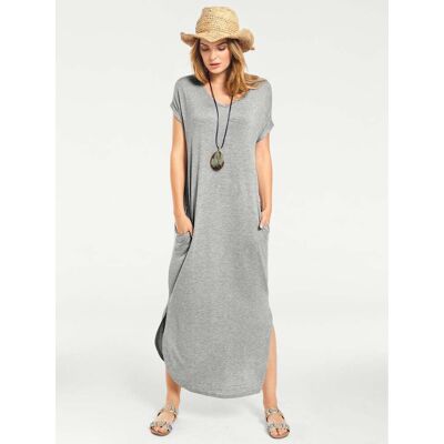 heine Maxikleid grau-melange 44 female heine Maxikleid grau-melange 44 female
