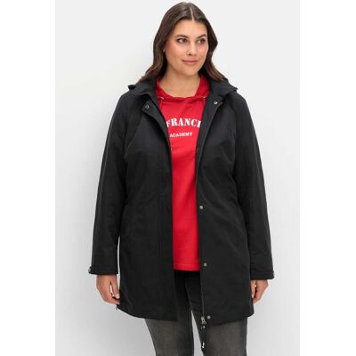sheego Parka schwarz 58 female sheego Parka schwarz 58 female