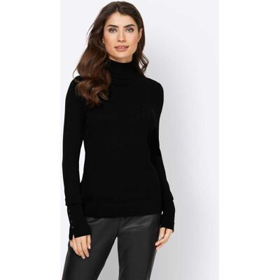 heine Rollkragenpullover schwarz 44 female heine Rollkragenpullover schwarz 44 female