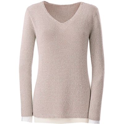Witt Strickpullover beige-meliert 48 female Witt Strickpullover beige-meliert 48 female