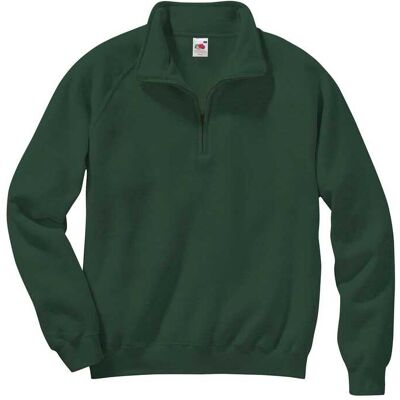 FRUIT OF THE LOOM M Tannengrün Sweatshirt - Sweatshirts FRUIT OF THE LOOM M Tannengrün Sweatshirt - Sweatshirts