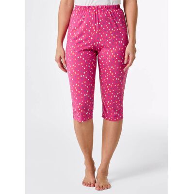wäschepur Capri-Hose fuchsia-bedruckt 36/38 female wäschepur Capri-Hose fuchsia-bedruckt 36/38 female