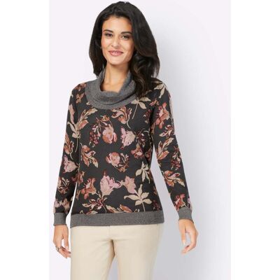 Witt Rollkragenpullover anthrazit-bedruckt 42 female Witt Rollkragenpullover anthrazit-bedruckt 42 female