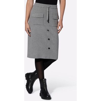heine Strickrock grau-meliert 44 female heine Strickrock grau-meliert 44 female