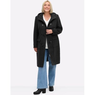 sheego Wintermantel anthrazit-meliert 54 female sheego Wintermantel anthrazit-meliert 54 female