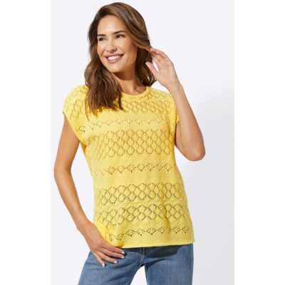 Witt Kurzarmpullover zitrone 46 female Witt Kurzarmpullover zitrone 46 female