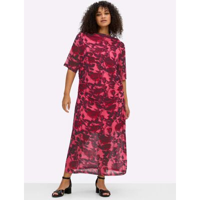 sheego by Joe Browns Maxikleid rosenquarz-burgund-gemustert 40 female sheego by Joe Browns Maxikleid rosenquarz-burgund-gemustert 40 female