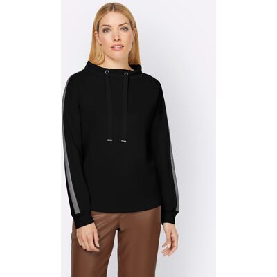 heine Sweatshirt schwarz 46 female heine Sweatshirt schwarz 46 female