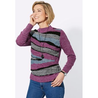 Witt Stehkragenpullover malve-meliert 40 female Witt Stehkragenpullover malve-meliert 40 female