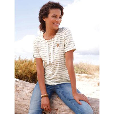 Witt Print-Shirt beige-ecru-bedruckt 42 female Witt Print-Shirt beige-ecru-bedruckt 42 female