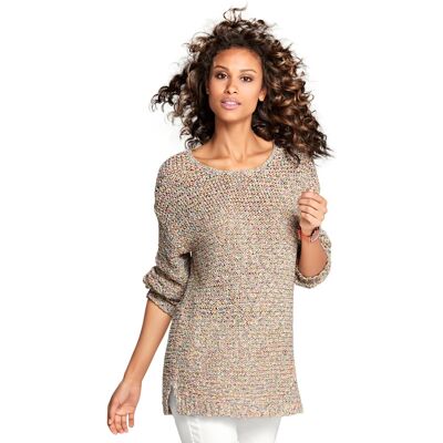 heine Rundhalspullover bunt 44/46 female heine Rundhalspullover bunt 44/46 female