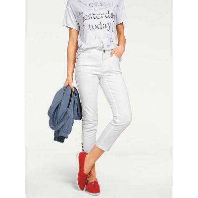 HEINE Modell 46 Weiß 7/8 Hose HEINE Modell 46 Weiß 7/8 Hose