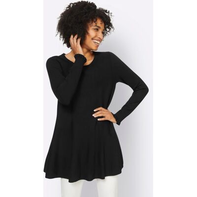 heine Longpullover schwarz 46 female heine Longpullover schwarz 46 female