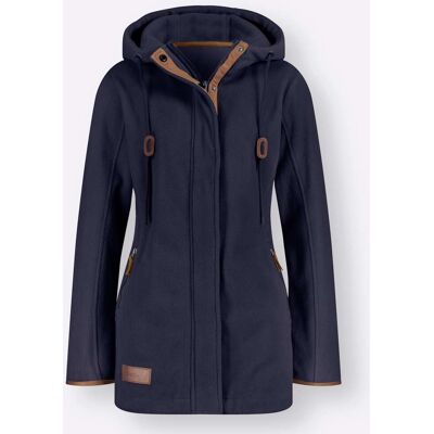 Witt Kapuzenfleecejacke marine 40 female Witt Kapuzenfleecejacke marine 40 female