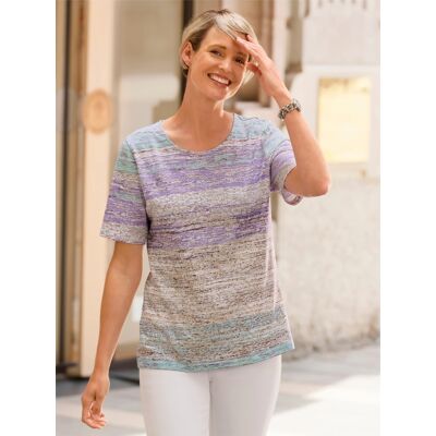 Witt Kurzarmshirt ecru-kalkmint-bedruckt 52 female Witt Kurzarmshirt ecru-kalkmint-bedruckt 52 female