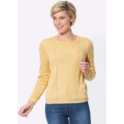 Witt Ajourpullover vanille 46 female Witt Ajourpullover vanille 46 female