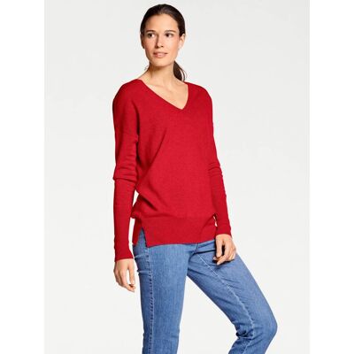 heine Kaschmirpullover rot 44/46 female heine Kaschmirpullover rot 44/46 female