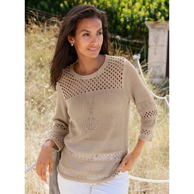 Witt Ajourpullover beige 42 female Witt Ajourpullover beige 42 female