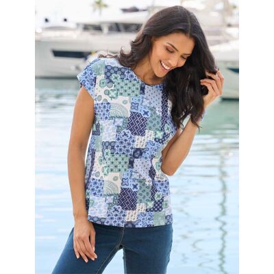 Witt Print-Shirt ecru-jade-bedruckt 40 female Witt Print-Shirt ecru-jade-bedruckt 40 female