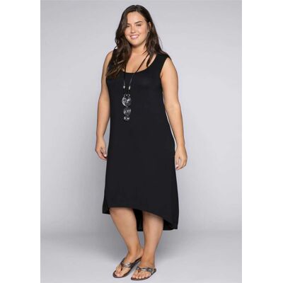 sheego Strandkleid schwarz 44 female sheego Strandkleid schwarz 44 female