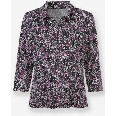 Witt Poloshirt erika-ecru-bedruckt 50 female Witt Poloshirt erika-ecru-bedruckt 50 female