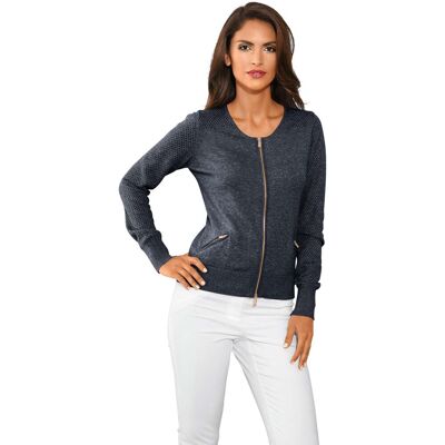 heine Feinstrickjacke marine 46 female heine Feinstrickjacke marine 46 female