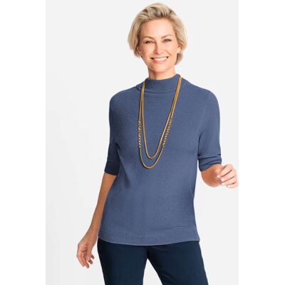 Witt Stehkragenpullover blau-meliert 48/50 female Witt Stehkragenpullover blau-meliert 48/50 female