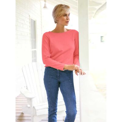 heine Baumwollpullover koralle 34 female heine Baumwollpullover koralle 34 female