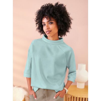 H&M Mint Modal Rundhals T-Shirt - T-Shirt H&M Mint Modal Rundhals T-Shirt - T-Shirt