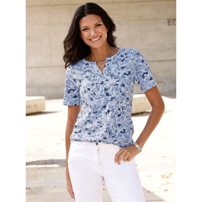 Witt Kurzarmshirt hellblau-bleu-bedruckt 54 female Witt Kurzarmshirt hellblau-bleu-bedruckt 54 female