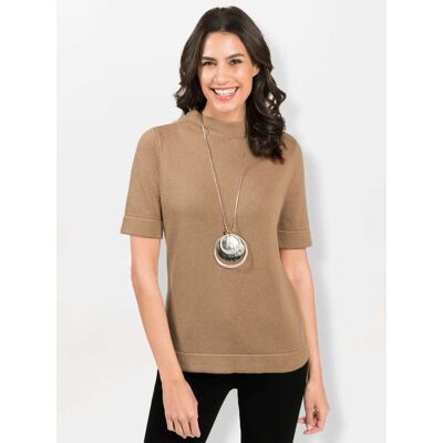 Witt Stehkragenpullover camel 54 female Witt Stehkragenpullover camel 54 female