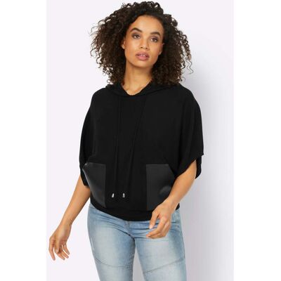 heine Kapuzenpullover schwarz 38 female heine Kapuzenpullover schwarz 38 female