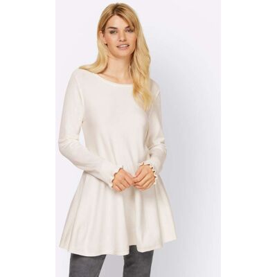 heine Longpullover ecru 44 female heine Longpullover ecru 44 female