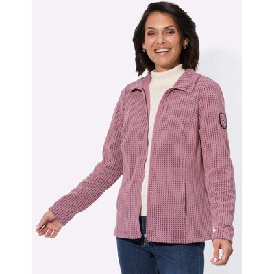 Witt Fleecejacke altrosa-schwarz 36 female Witt Fleecejacke altrosa-schwarz 36 female