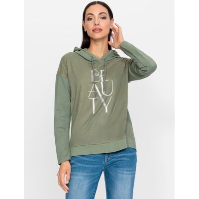 heine Kapuzenshirt khaki 48 female heine Kapuzenshirt khaki 48 female