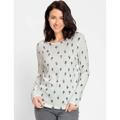 Witt Feinstrickpullover ecru-bedruckt 38 female Witt Feinstrickpullover ecru-bedruckt 38 female
