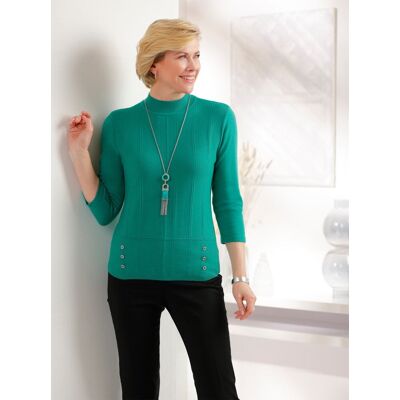 Witt Stehkragenpullover smaragd 38 female Witt Stehkragenpullover smaragd 38 female