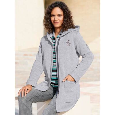 Witt Strickfleece-Jacke steingrau-meliert 40 female Witt Strickfleece-Jacke steingrau-meliert 40 female