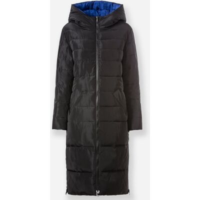 heine Steppmantel schwarz-royalblau 44 female heine Steppmantel schwarz-royalblau 44 female