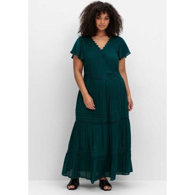 sheego by Joe Browns Maxikleid petrol 50 female sheego by Joe Browns Maxikleid petrol 50 female