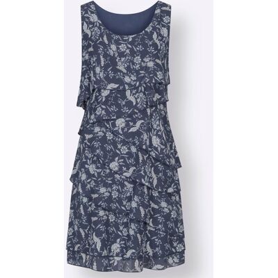 Witt Druckkleid rauchblau-bedruckt 38 female Witt Druckkleid rauchblau-bedruckt 38 female
