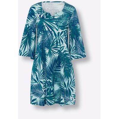 Witt Sommerkleid aquamarin-royalblau-bedruckt 40/42 female Witt Sommerkleid aquamarin-royalblau-bedruckt 40/42 female