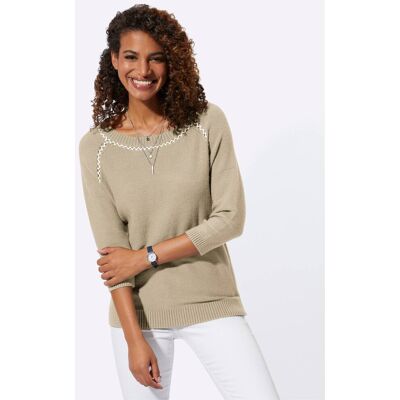 Witt 3/4-Arm-Pullover sand 40 female Witt 3/4-Arm-Pullover sand 40 female