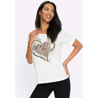 Witt Kurzarmshirt ecru-goldfarben 40 female Witt Kurzarmshirt ecru-goldfarben 40 female