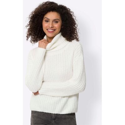 heine Rollkragenpullover ecru 34 female heine Rollkragenpullover ecru 34 female