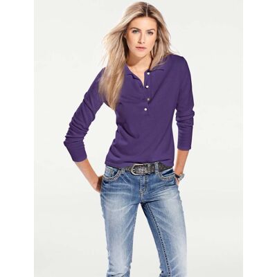 heine Polopullover pflaume 46 female heine Polopullover pflaume 46 female