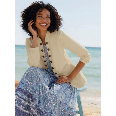 heine Jeansblazer sand 40 female heine Jeansblazer sand 40 female
